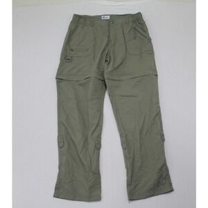 World Wide‎ Sportsman Convertible Pants Mens Large Green Good Cargo Fishing